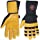 Klein Tools 40082 Lineman Work Gloves, Large, Yellow