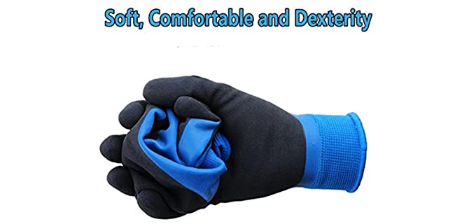 Features Waterproof Work Gloves