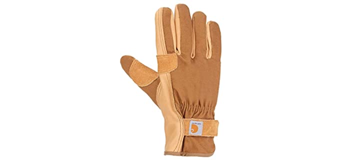 Carhartt Men's Chore Master Glove, brown, Large