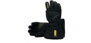 Volt Resistance Fleece Heated Gloves Medium Black