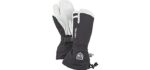hestra Unisex Army Leather - Heli Ski Gloves