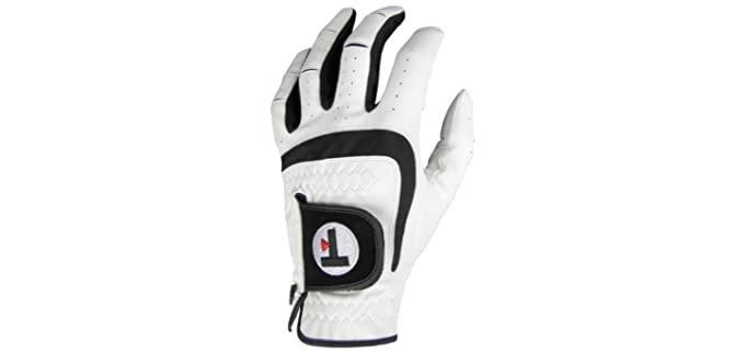 Top Flite Mens Xg-1 Left Hand Golf Glove, Medium