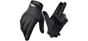 FREETOO Touch Screen Tactical Gloves Men Shooting Gloves Dexterous Wear-Resistant Military Gloves for Hunting Driving Airsoft, Medium