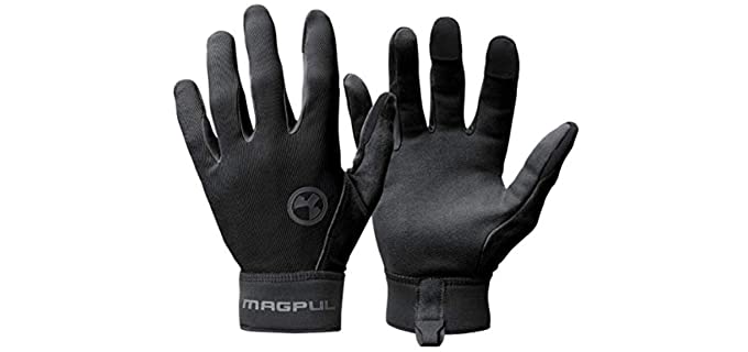 Magpul Technical Glove 2.0 Lightweight Work Gloves, Black, Medium
