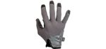 PIG Full Dexterity Tactical (FDT) - Delta Utility Gloves (Carbon Grey, Large)