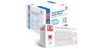 Basic Medical Clear Vinyl Exam Gloves - Latex-Free & Powder-Free - VGPF3002 (Case of 1,000), Medium