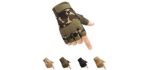 Hycoprot Unisex Tactical -  Fingerless Camouflage