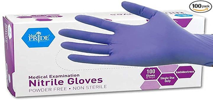 Powder Free Nitrile Gloves