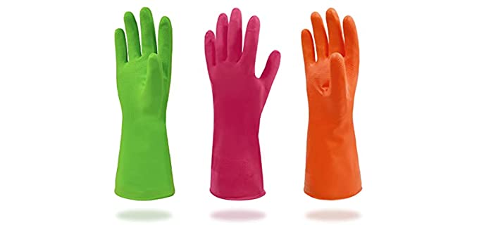 Cleanbear Unisex Household - Heavy Duty Rubber Gloves