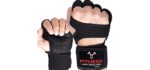 Fitness force Unisex Ventilated - Wrist Support Gloves for Gym