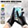Womens Winter Leather Gloves Touchscreen Texting Driving Gloves With Warm Wool Lining/L