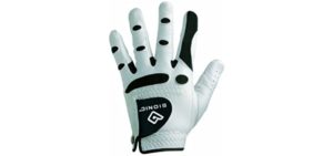 Bionic GGNCMLM Men's StableGrip with Natural Fit Golf Glove, Left Hand, Cadet Medium , White