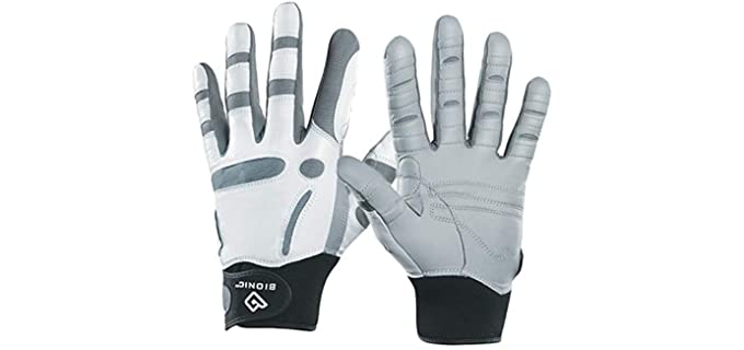 Bionic Men's ReliefGrip Golf Glove (Medium/Large, Left Hand), White