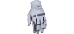 Bionic Gloves – Men’s PerformanceGrip Pro Premium Golf Glove made from Long Lasting, Genuine Cabretta Leather, Medium/Large , White