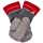 Öjbro Swedish Grey Suede Palm Mittens (as Featured by the Raynauds Assn) (Skafto Gra/Grey, Small)