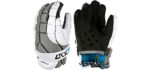 CHAMPRO LRX7 Lacrosse Glove, GREY, Medium