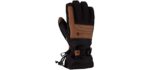 Carhartt Men's Vintage Cold Snap Insulated Work Glove, Black/Barley, Large