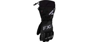 FXR Mens Heated Recon Glove 2020 (Black - Large)
