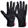 Lanyi Running Gloves Lightweight Cycling Sports Work Black Gloves Men Women Windproof Anti-Slip Touchscreen Compression Liner Gloves (M)