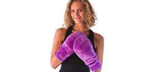 Microwavable Mittens and Heated Gloves for Arthritis Hands – Hand Warmers for Arthritis Using Moist Heat Therapy – Pain Relief for Raynaud's, Stiff Fingers & Carpal Tunnel (Lavender)