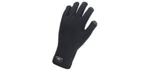 SEALSKINZ Unisex Waterproof All Weather Ultra Grip Knitted Glove