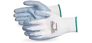 Superior S13FNT Dexterity NT Nylon String Knit Glove with Foam Nitrile Coated Palm, Work, 13 Gauge Thickness, Size 5, Gray (Pack of 1 Dozen)