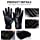 Winter Gloves Men Women Touch Screen Warm Thermal PU Faux Leather Thick Fleece Windproof Cold Proof Mittens Anti Slip for Outdoor Driving Camping Unisex Teens (Women, L)