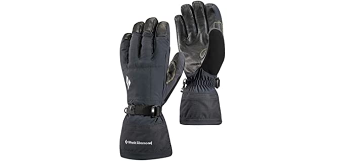 Black Diamond Soloist Cold Weather Gloves, Black, Medium