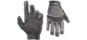 CLC Custom Leathercraft 125M Handyman Flex Grip Work Gloves, Shrink Resistant, Improved Dexterity, Tough, Stretchable, Excellent Grip