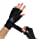 Flex Gaming Gloves - Copper Infused Compression Gamer Gloves With Adjustable Strap For Arthritis, Hand Pain, and Carpal Tunnel Relief In Game - Half Finger Performance Grip Gaming Wrist Brace (Large)