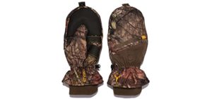 Hot Shot Men’s Camo Huntsman Pop-Top Mittens –Mossy Oak Break-Up Country Mini