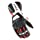 Joe Rocket GPX 2.0 Men's Street Motorcycle Gloves - Black/Red/White/Large