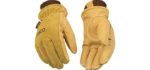 Kinco Lined Premium Grain & Suede Pigskin Leather Work Gloves (Style No. 94HK)
