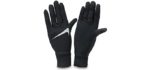 Nike Womens Lightweight Tech Runnin Gloves