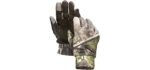 North Mountain Gear Lightweight Touchscreen Camouflage Hunting Gloves (Green)