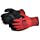 Superior Winter Work Gloves - Fleece-Lined with Black Tight Grip Palms (Cold Temperatures) Freezer Gloves - SNTAPVC - Size Small