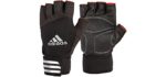 adidas Elite Training Glove - Red, Small
