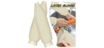 Latex Arm Sleeves, Waterproof Reusable Elastic Line Cuffs Cleaning Cooking Arm Sleeves Covers Oversleeves Sleevelets Oil-Resistant Anti-Pollution Kitchen Dishwashing Sleevelets Kitchen Tool