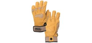 Petzl K53 CORDEX PLUS Midweight Glove, Tan, Large