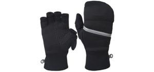 TrailHeads Women's Power Stretch Convertible Mittens - medium/large