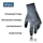 DEX FIT NR450 Warm Fleece Work Gloves, Comfortable and Stretchy Fit, Firm Grip, Thin & Lightweight, Durable Water-Based Nitrile Rubber Coated, Machine Washable; Grey 9 (L) 3 Pairs