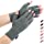 Duerer Arthritis Compression Gloves Women Men for RSI, Carpal Tunnel, Rheumatiod, Tendonitis, Fingerless Gloves for Computer Typing and Dailywork (Gray, M)