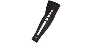 Nike Unisex's PRO Elite Sleeve 2.0, Black/White, L