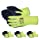 Superior Heavy Duty Gardening Gloves for Yard Work (3 Pack) Form Fitting Landscaping Glove Puncture Resistant with Composite Knit Breathable Backs - Mens Womens Unisex Design - Size Medium