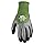 Wells Lamont Men's Waterproof Work Gloves with Latex Double Coating, Green/Black, Medium (609M-300)