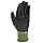 Wells Lamont Men's Waterproof Work Gloves with Latex Double Coating, Green/Black, Medium (609M-300)