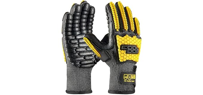 COOLJOB A6 Anti Vibration Gloves
