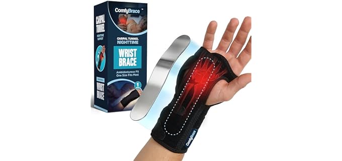 ComfyBrace Carpal Tunnel Night Wrist Brace