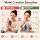 Coopay Fingerless Compression Crochet Gloves