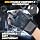 LIFECT Weight Lifting Gloves, Workout Gloves with Wrist Wrap Support for Men & Women, Full Palm Protection Breathable Fingerless Gloves for Weightlifting, Gym, Training, Pull ups